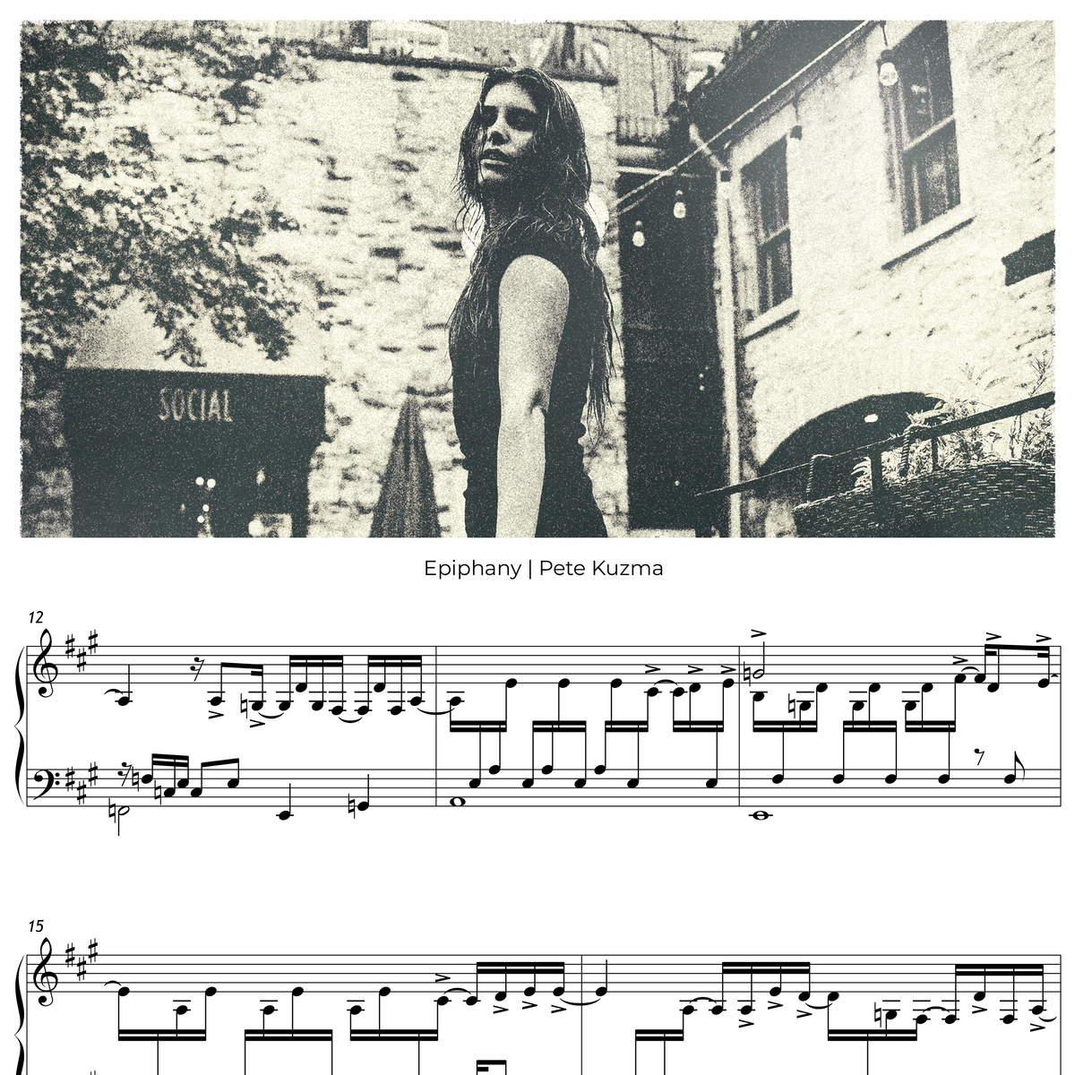 Epiphany – Piano Sheet Music (PDF) by Pete Kuzma