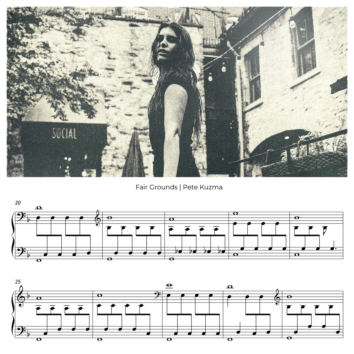 Fair Grounds – Piano Sheet Music (PDF) by Pete Kuzma