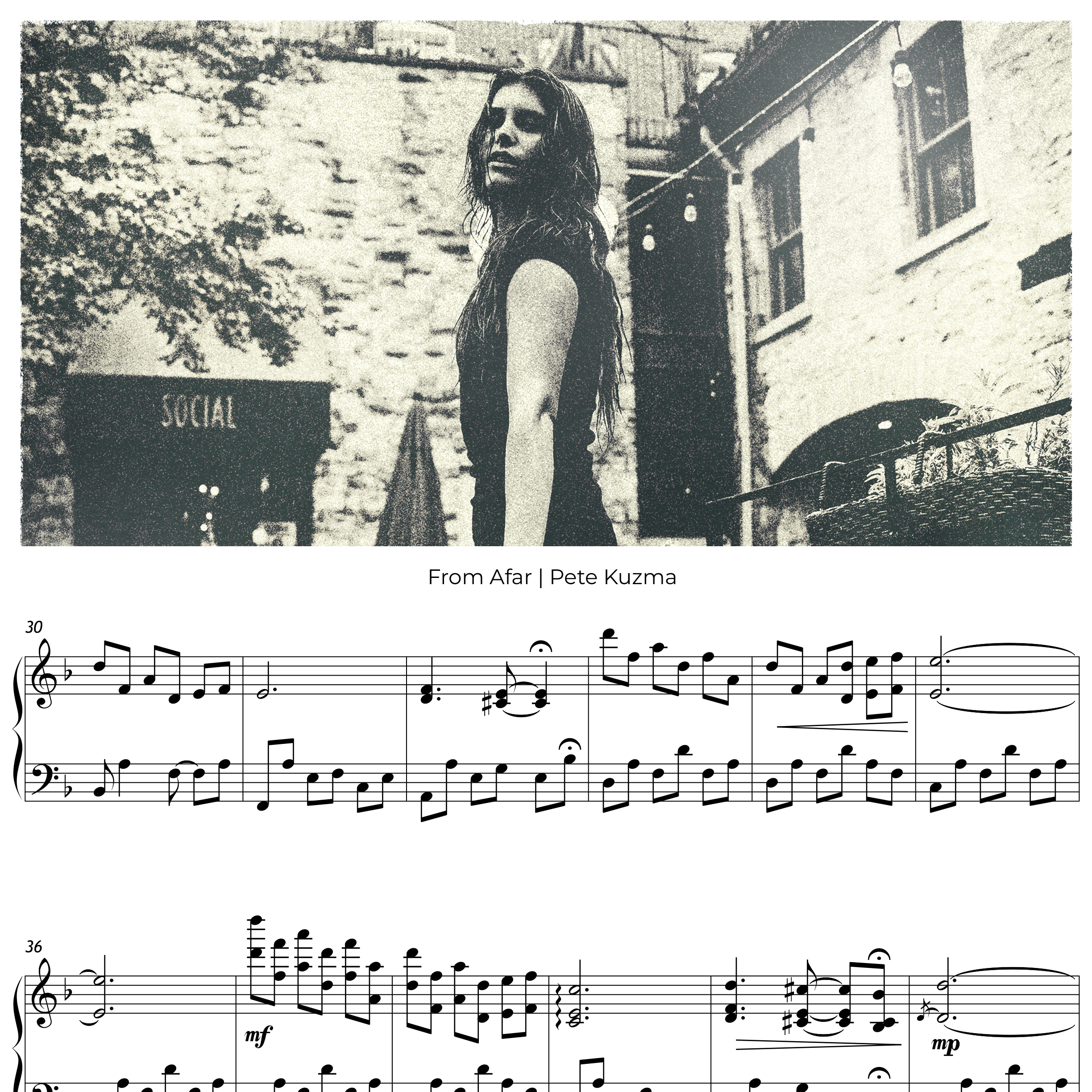 From Afar Sheet Music